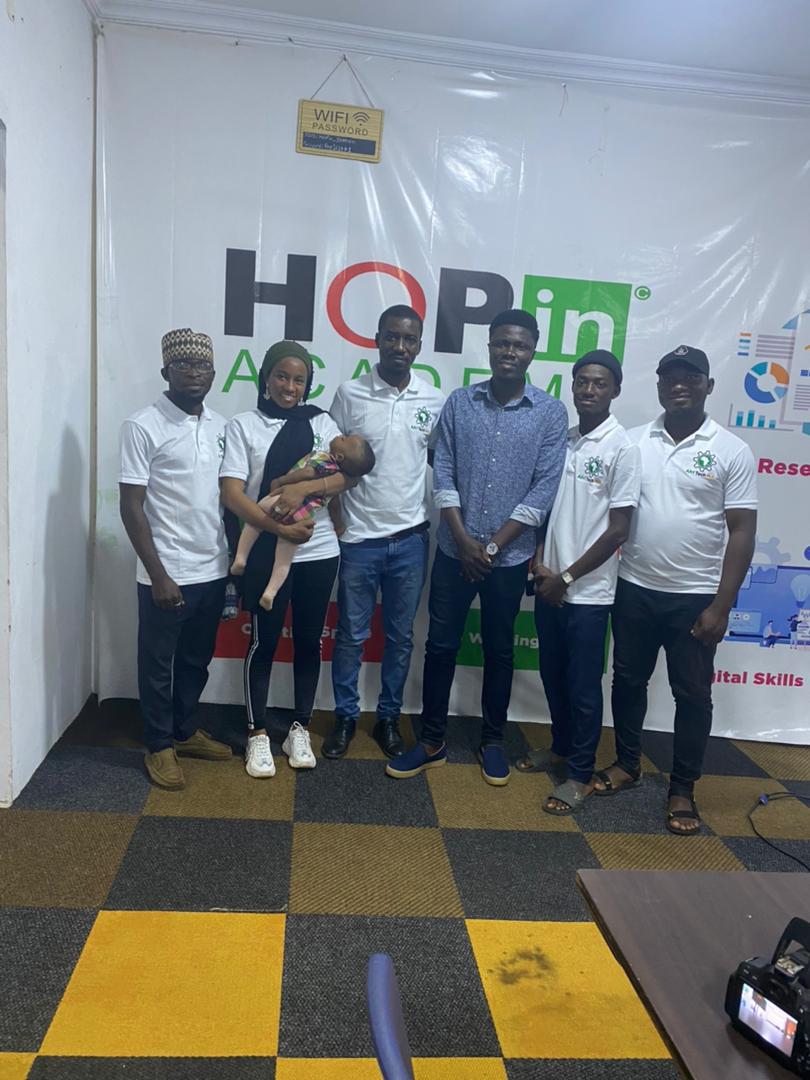 AfriTech Hub Team visits Hopin Academy